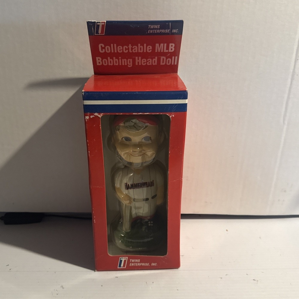 Jupiter Hammerheads baseball bobblehead Twins enterprise RARE‎ 1999 bobbing head